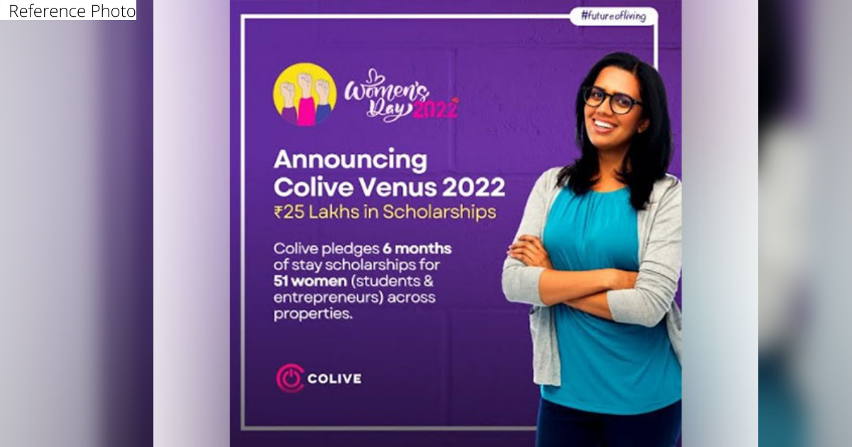 Announcing Colive Venus2022 with Rs 25 Lakhs of Stay Scholarships for Female Students and Women Entrepreneurs